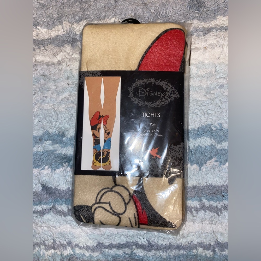 minnie mouse tights new with tags hot topic (S/M)